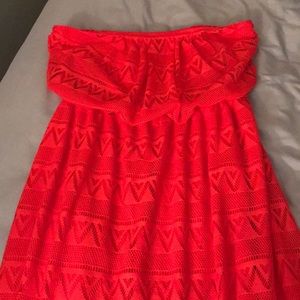 CORAL SHORT SUNDRESS ☄️